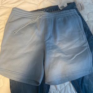 Blue jogger shorts from pacsun